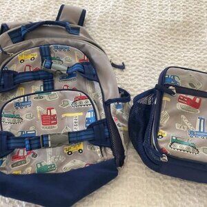PBK Construction backpack & lunch cooler set